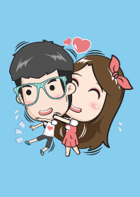 Love me? (blue)