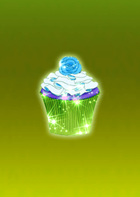 美しいサファイアバラケーキ