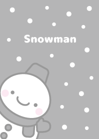 黒色雪だるま（スノーマン）の着せかえ3
