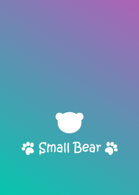 Small Bear *GREEN+BLUE+PURPLE*