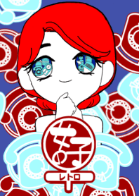 Girl 8 - retoro ver.-