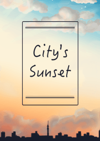 City's Sunset
