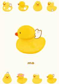 黃色小鴨 & mo