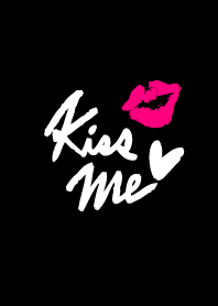 Kiss me heart-Black-