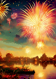 Beautiful Fireworks Theme#3019