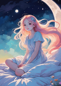 Comfortable day on the bed girl 15EC7b