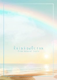 Rainbow ocean #15 / Natural style