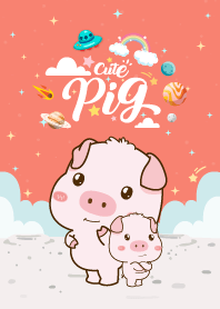 Cute Pigs Peach