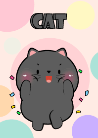 Little Prety Black Cat Theme