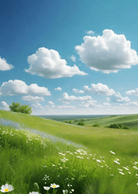草原の風景 e6B830