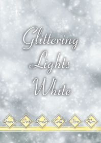 Glittering Lights White