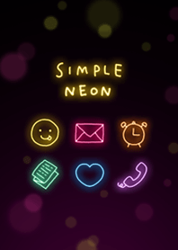 Theme of Simple Neon