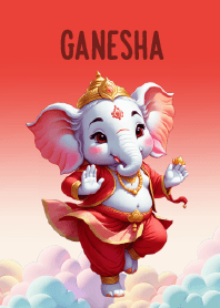 Red Ganesha for rich Theme