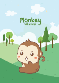 ลิงน้อย ชิวๆ เนินเขา สวีทท