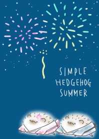 simple Hedgehog summer Theme