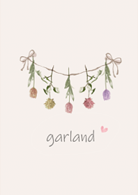 Remake, gentle flower garland