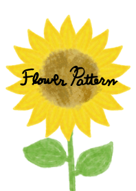 flower pattern4- watercolor-