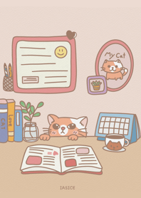 Relaxing day with the cat