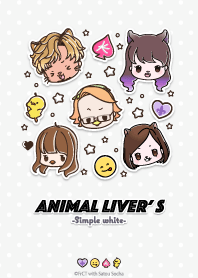 Animal Liver's Theme - Simple White -
