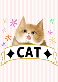 Theme of a real cat Illustration vol.09