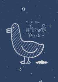 Pickme Duck-Navy Blue