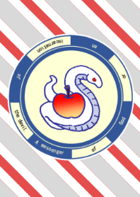White Snake and Apple