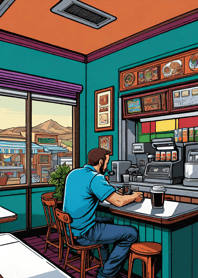 Cozy Coffee shop 00409b