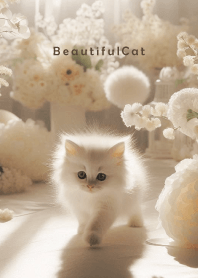 Beautiful Cat-NATURAL FLOWER 16