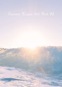 Sunset Water 580 Not AI