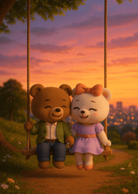 Sunset Hill Swing Moment