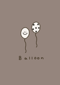 Greige and balloons.