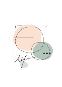 simple pink & blue
