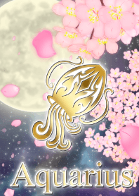 Aquarius cherry blossoms JPN