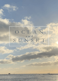 OCEAN and SUNSET 5 -HAWAII-