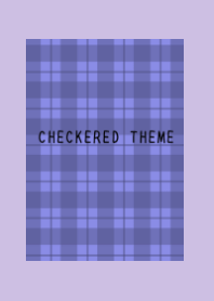 BLUE PURPLE CHECKERED THEMEj-DUSTYPURPLE