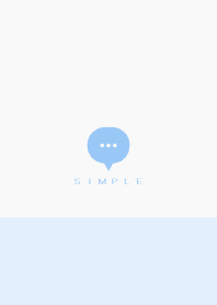 SIMPLE(white blue)V.1124b