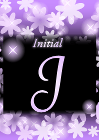 J-Initial-Flower-Purple&black
