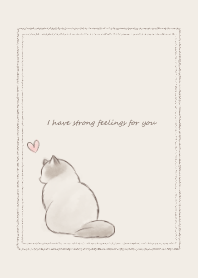 Love and Cat -brown-