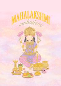MahaLakshmi Mahadevi pink