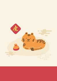 新年(福)虎氣到 #red