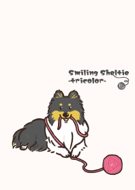 Smiling Sheltie-tricolor-