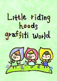 Little riding hoods of graffiti world