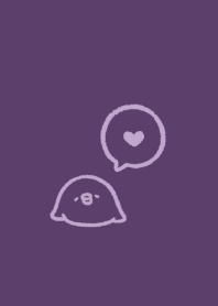 Chill out chick.(purple20)