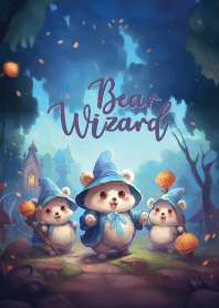 cute bear in wizarding world
