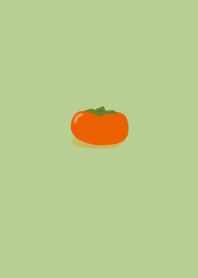 シンプルな柿
