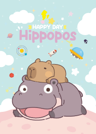Hippo Happy Day - Space
