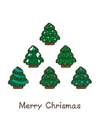 Cute Christmas tree(White)