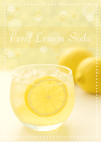 Fresh Lemon Soda!