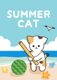 夏猫（三毛猫ver)