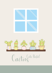 Cactus Cute Pastel